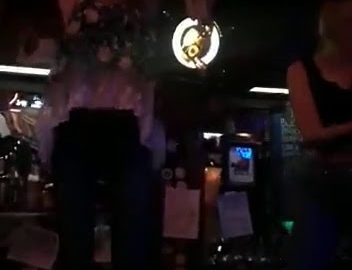 HOLLYHOTWIFE - Just a video of me dancing on a bar topless in NYC