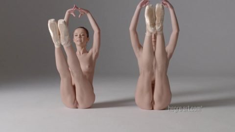 Hegre Exclusive Films - julietta and magdalena nude ballet