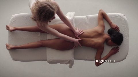 Hegre Massage Films - first time orgasm massage