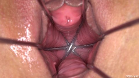 PJ Girls - Jenna Lovely - Pin vagina folds