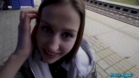 Public Agent - Jessika Night (Train Station Smoker Gets Fucked)