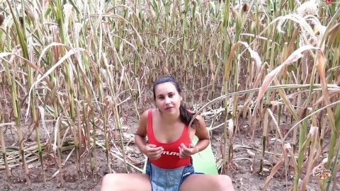 My Dirty Hobby - Jenny   Stella - Krassester Anal-Creampie EVER und das im Maisfeld - Der Bauer stopft mir alle Löcher