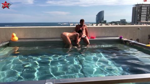 My Dirty Hobby - TexasPatti - Über den Dächern Barcelonas Geile Kulisse - geiler Fick 31 08 18
