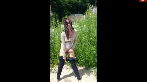 My Dirty Hobby - Young-Devotion - Public Natursekt am Blankenese Strand Hamburg 02 07 14