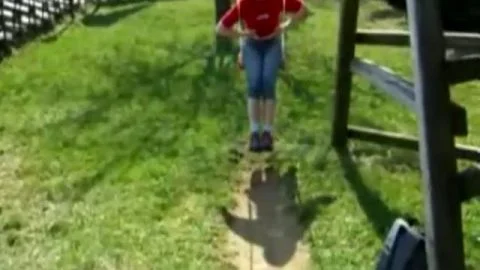 My Dirty Hobby - kaetzchen75 - Mit nackten Titten auf der Kinderschaukel