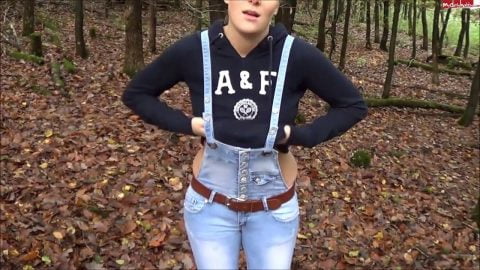 My Dirty Hobby - lara-cumkitten - wahnsinns jeans piss mit geilem facial quickie