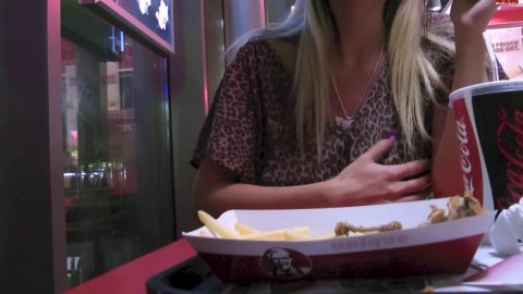 My Dirty Hobby - meli-x - sexhungrig im fast food restaurant